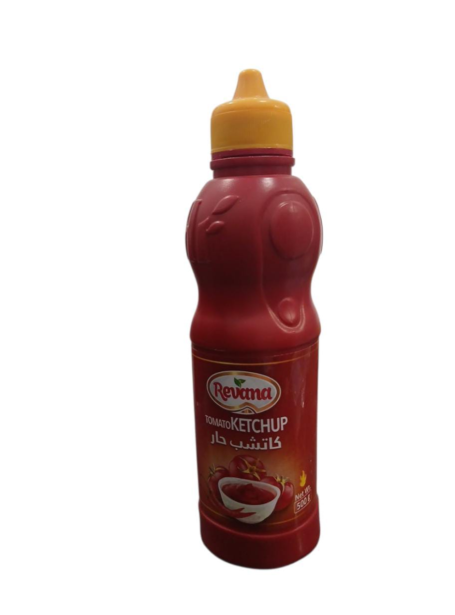 ريفانا كاتشب حار بزازة 500 جم