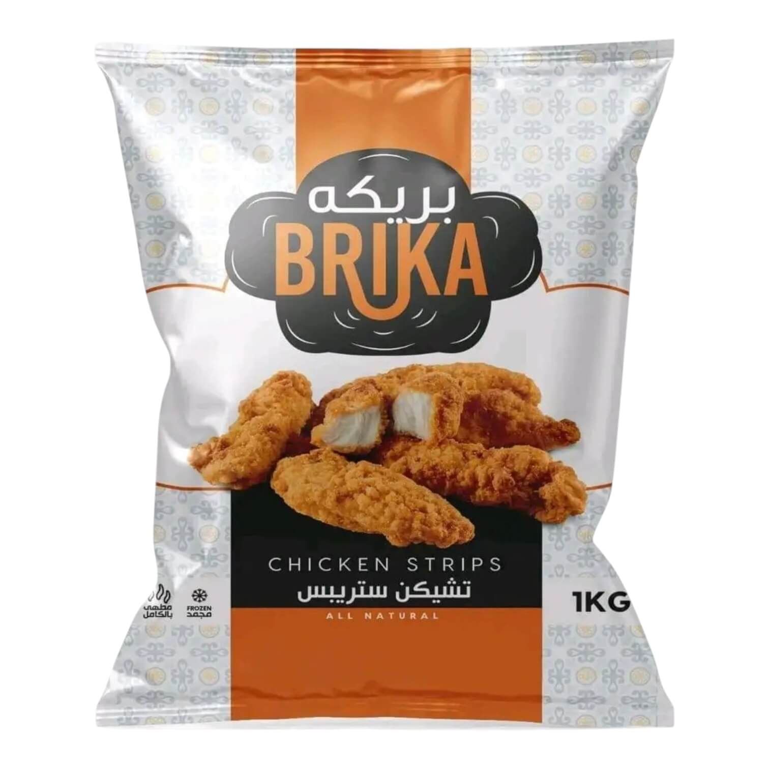 بريكه تشيكن ستريبس بارد كيس 1 كجم