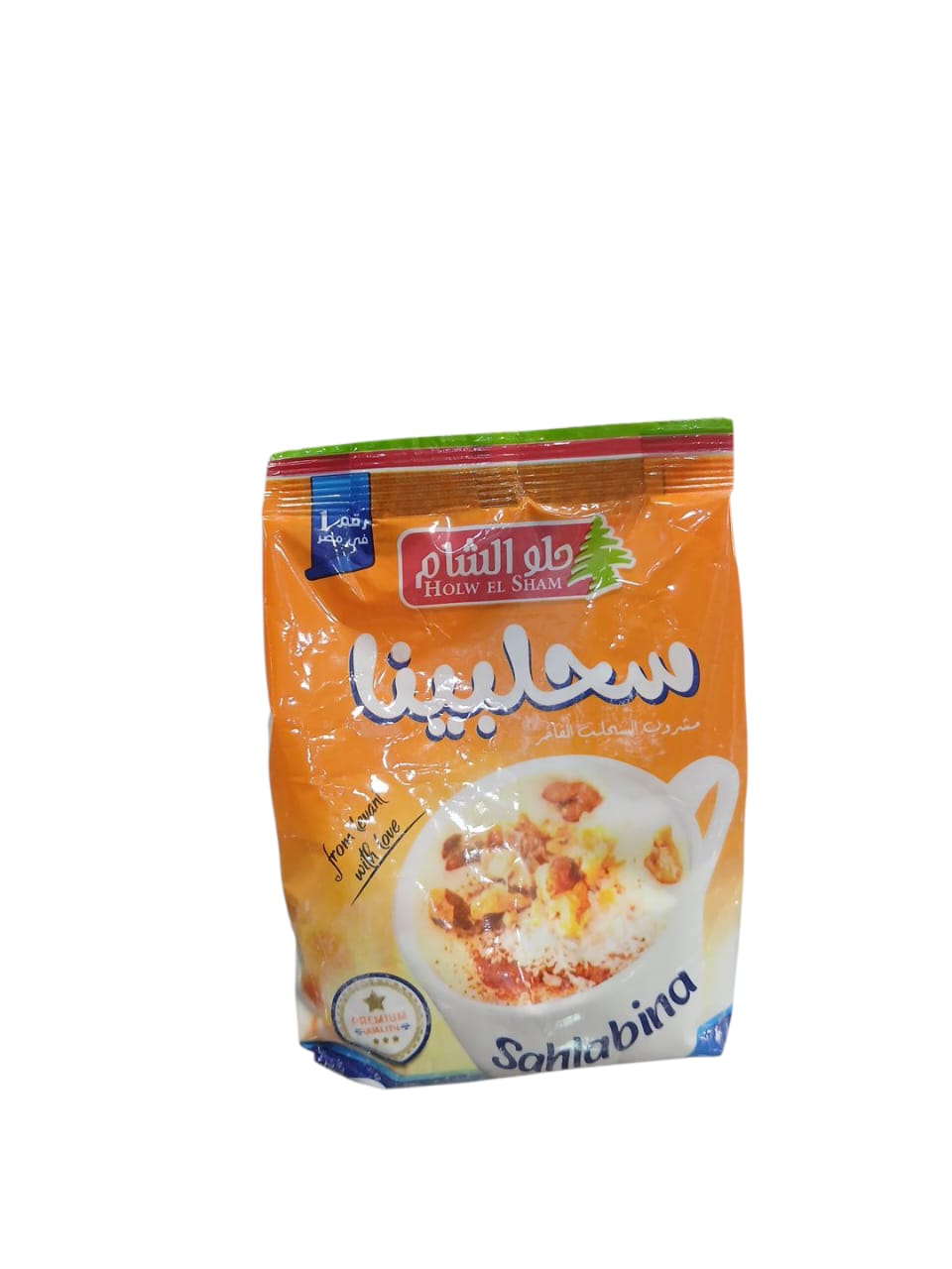 حلو الشام سحلبينا مشروب بطعم السحلب كيس 150 جم