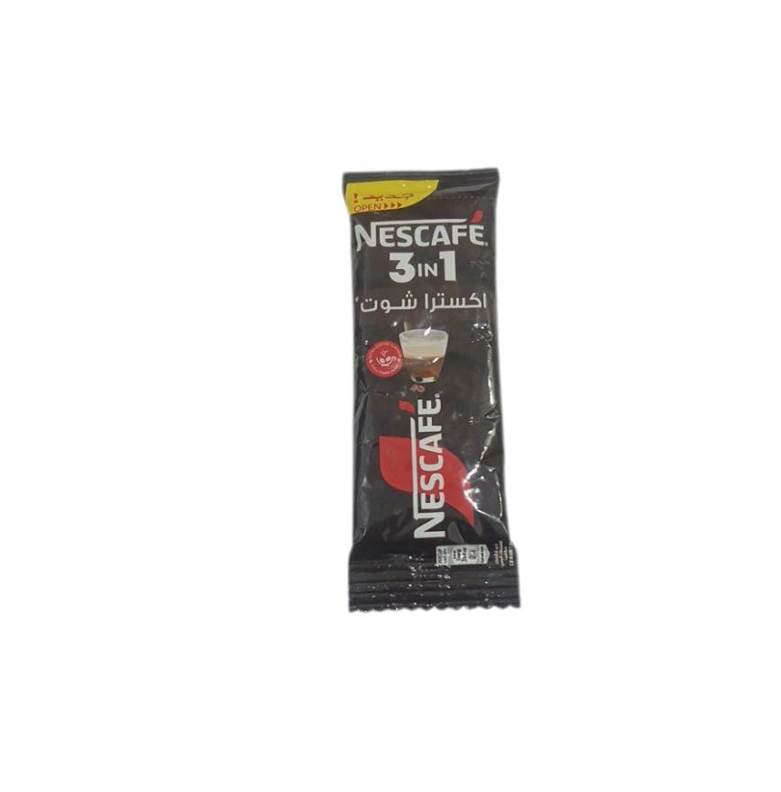 نستله نسكافيه 3 * 1 اكسترا شوت ظرف 9 جم