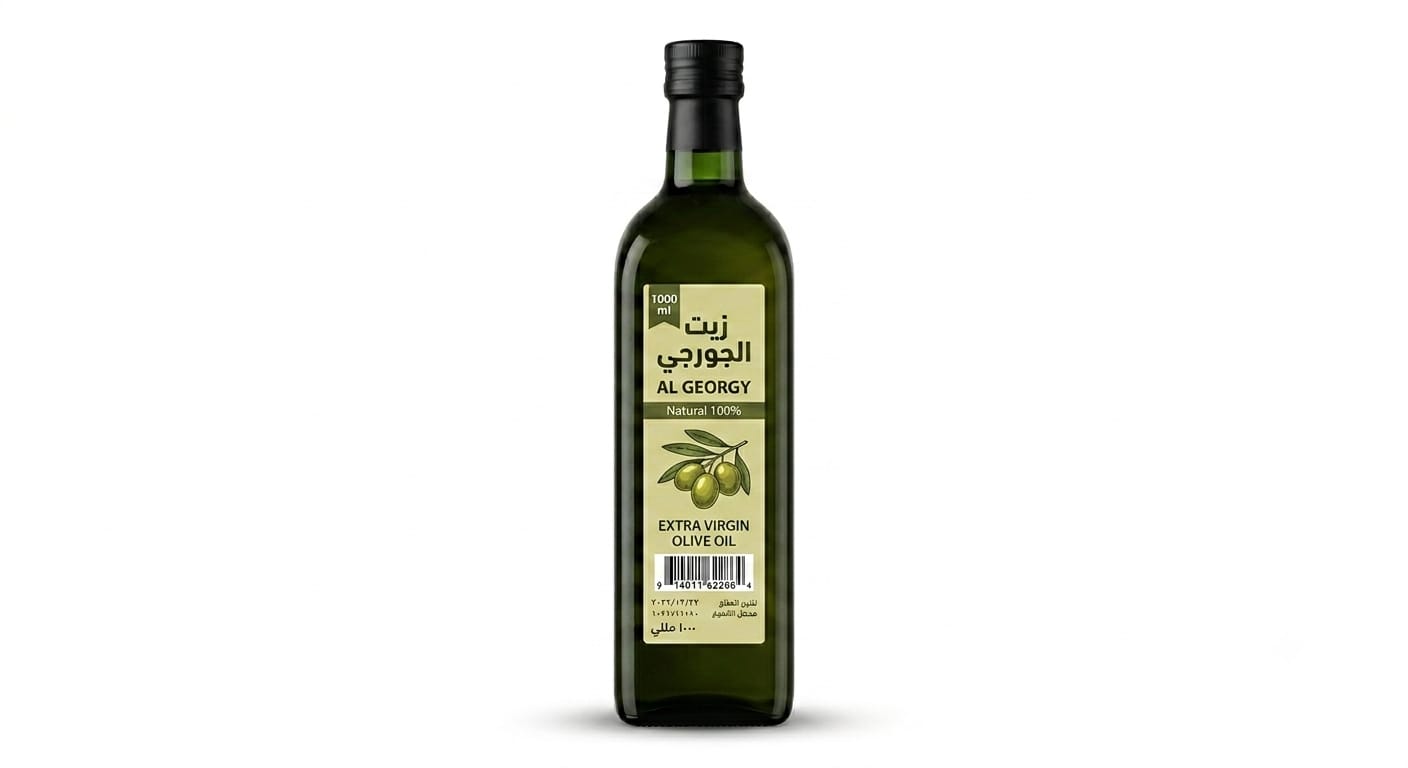 الجورجى زيت زيتون بكر ممتاز قزازة بلاستيك 1 لتر