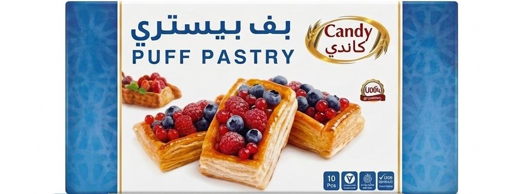 كاندى باف باسترى علبة 10 قطع 500 جم