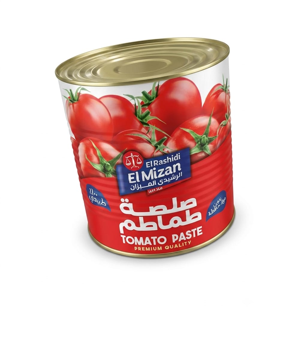 الرشيدى الميزان صلصة طماطم صفيح صافى 3 كجم