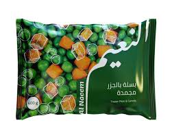 النعيم بسلة بالجزر مجمدة كيس 400 جم