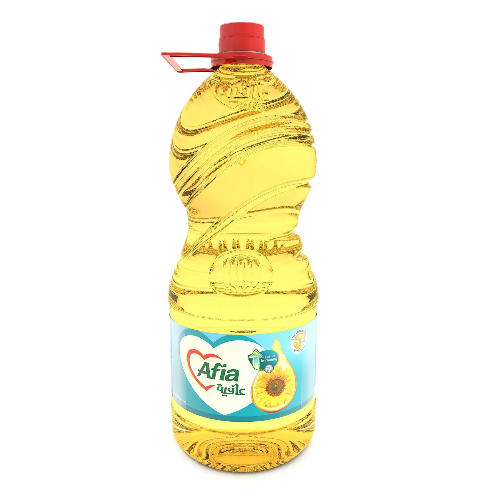 عافية زيت عباد 5 لتر / 4.5 لتر