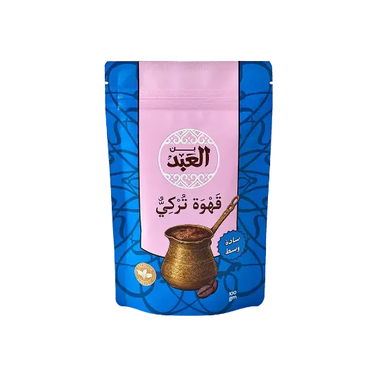 بن العبد قهوة تركى سادة وسط كيس 100 جم