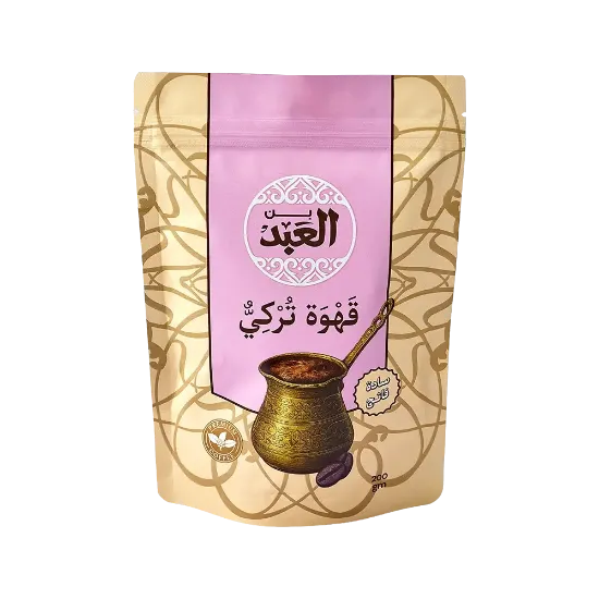 بن العبد قهوة تركى سادة فاتح كيس 200 جم