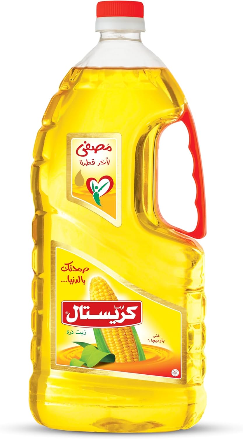 كريستال زيت ذرة 3 لتر / 2.2 لتر