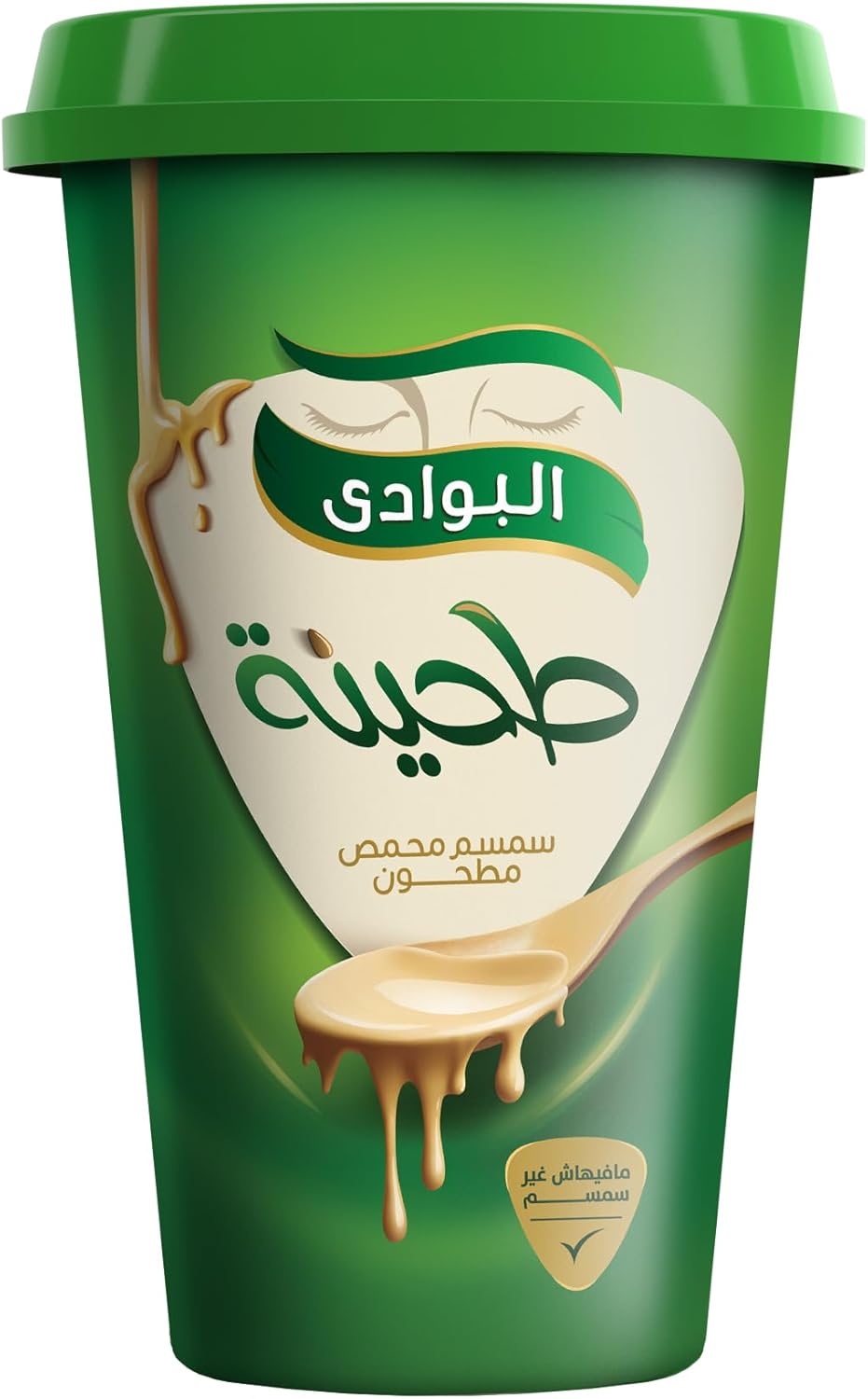 البوادى طحينة بلاستيك 240 جم / 225 جم