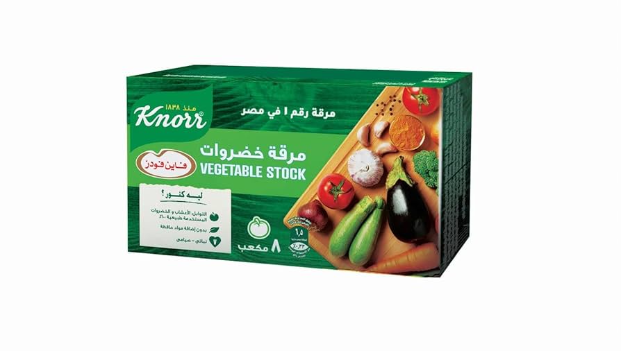 كنور مرقة خضروات 8 مكعب 72 جم