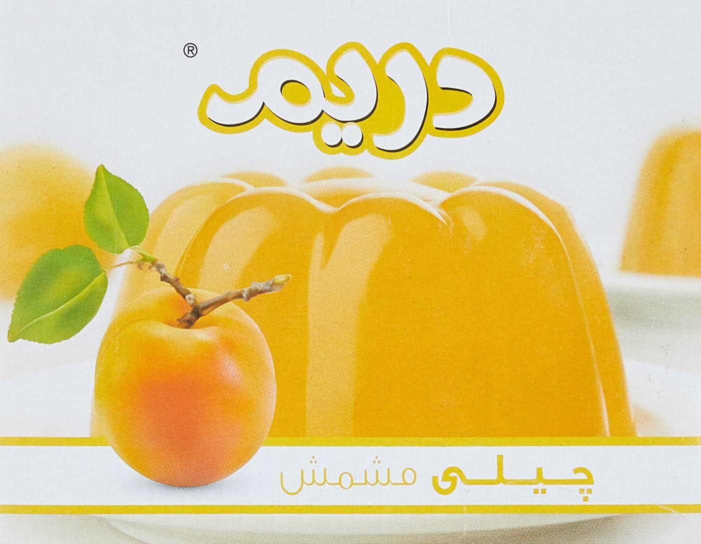 دريم جيلى مشمش علبة 70 جم