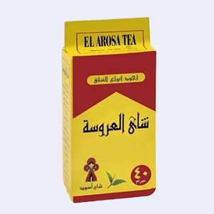العروسة شاى 40 جم فاكيوم شاى اسود ناعم