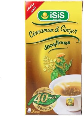 ايزيس 20 فتلة قرفة بالزنجبيل