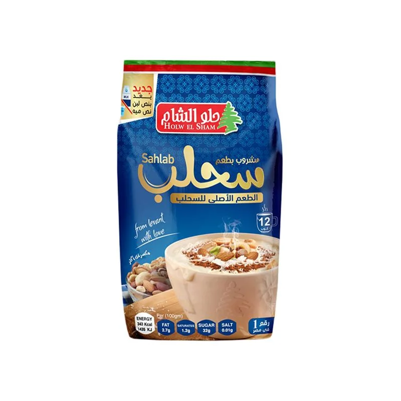 حلو الشام مشروب بطعم السحلب كيس 150 جم