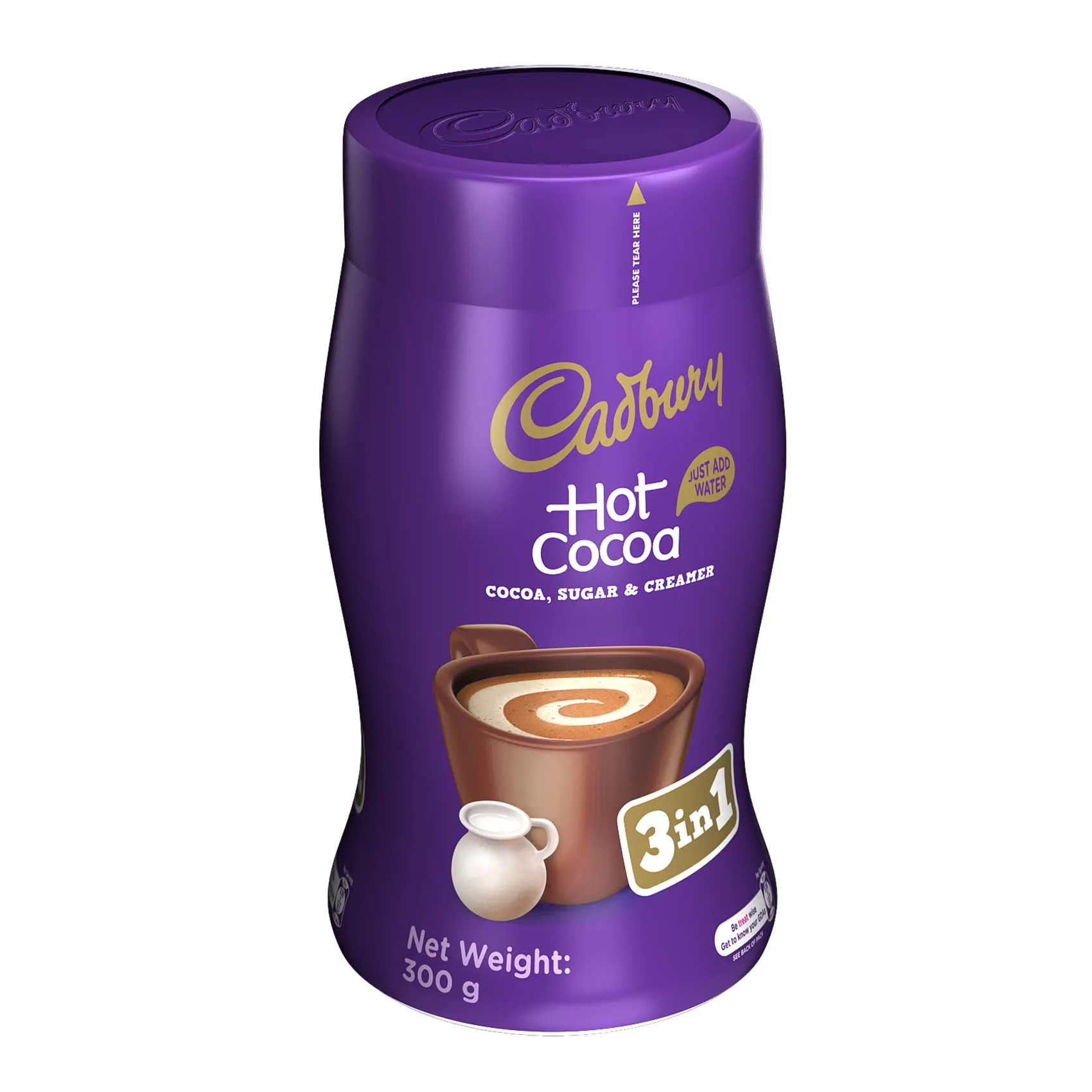 كادبورى هوت شوكلوت / كاكاو برطمان 300 جم