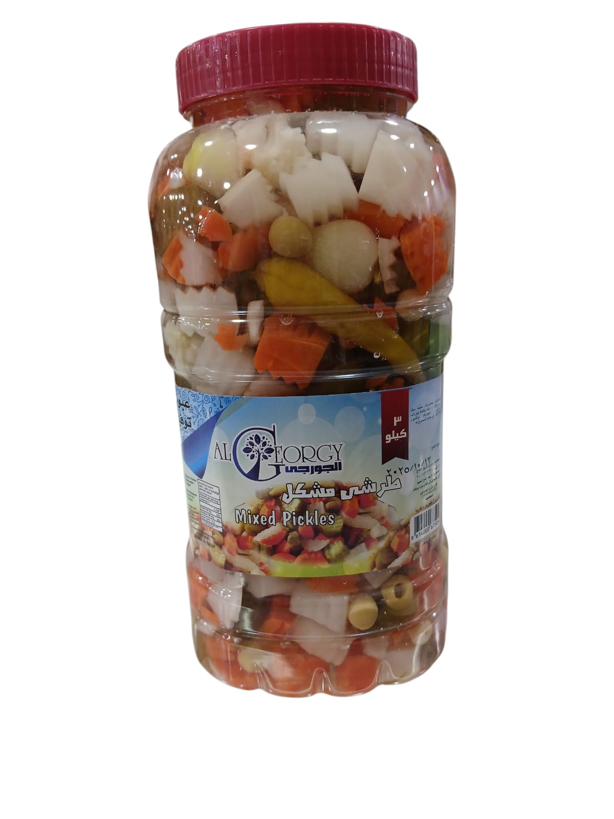 الجورجى برطمان 2 كجم مخلل طرشى مشكل
