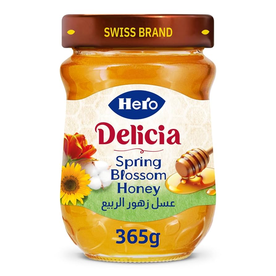 هيرو عسل نحل برطمان 365 جم زهور الربيع