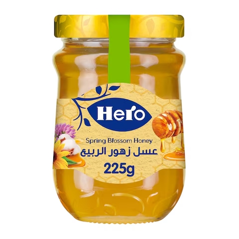 هيرو عسل نحل برطمان 225 جم زهور الربيع
