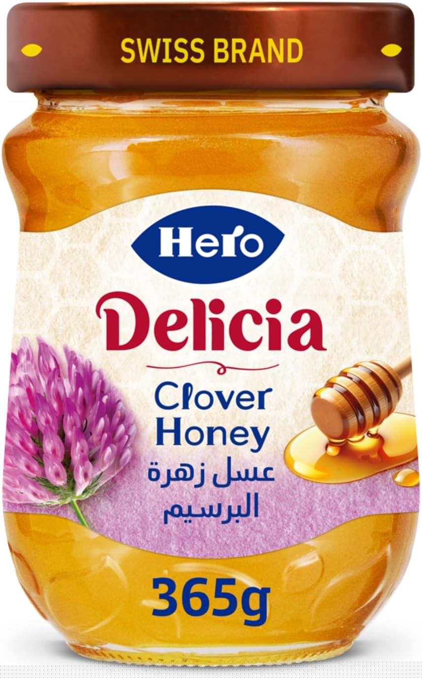 هيرو عسل نحل برطمان 365 جم زهرة البرسيم