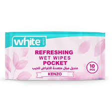 وايت مناديل مبللة جيب 10 منديل