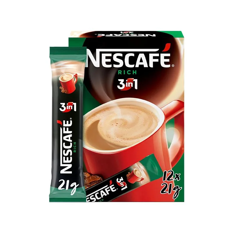 نستله نسكافيه 3 * 1 ريتش ظرف 21 جم