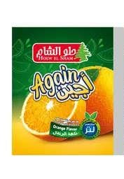 حلو الشام اجين عصير بودر ظرف 10 جم نكهة البرتقال