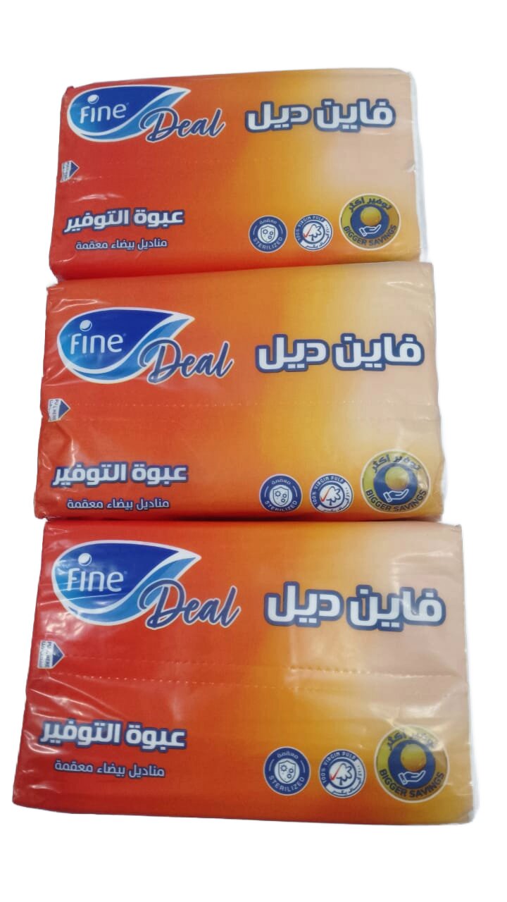 فاين دييل مناديل سحب 380 منديل