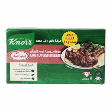 كنور مرقة بنكهة لحم الضان 8 مكعب 72 جم